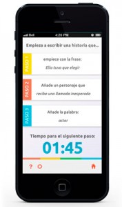 App con ejercicios de escritura