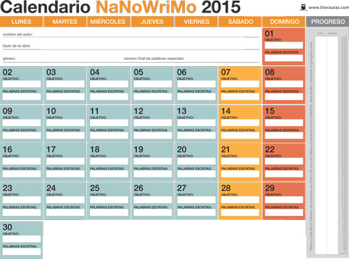 calendario-NaNoWriMo-2015