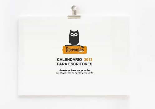 calendario para escritores 2013