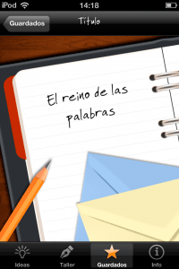 iDeas para Escribir (título)