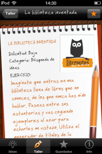 iDeas para Escribir - Ejercicios de escritura