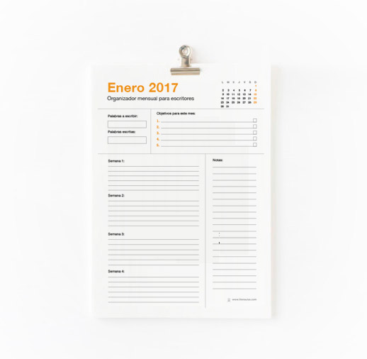 Finanzas Santo ornamento Calendario y planificador del 2017 para escritores | Literautas