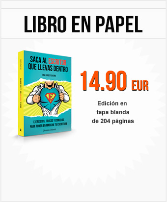 Saca al escritor que llevas dentro en papel